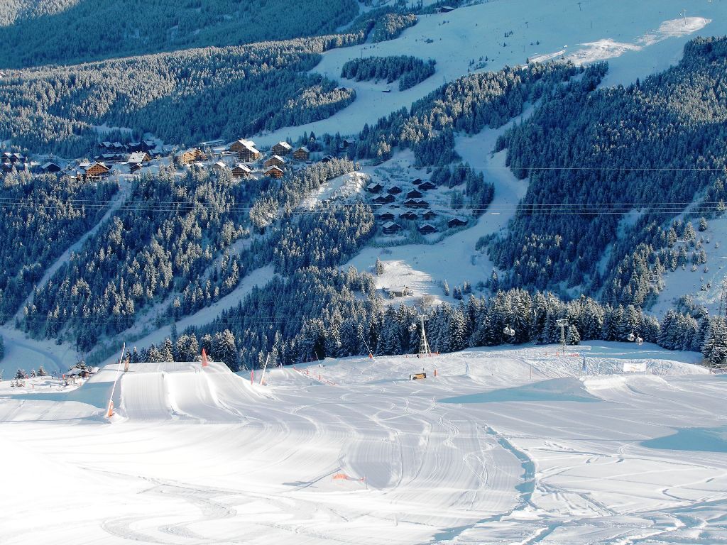 Zimní dovolená a lyžování v Méribel