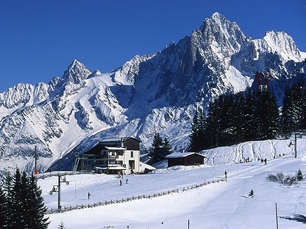 Lyžování a zimní dovolená v Saint Nicolas de Véroce (Francie. Mont Blanc)